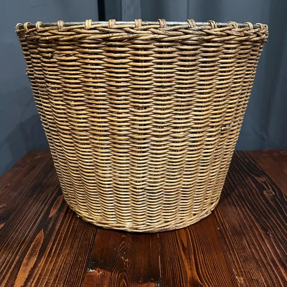 Wired Wicker Basket‎